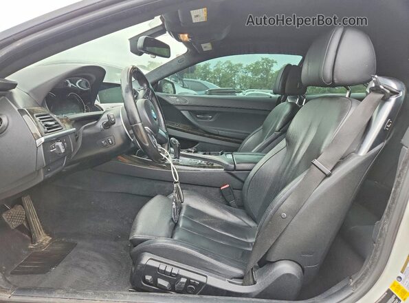 WBA6H3C57GGT65057 2016 BMW 6 SERIES White Vista del salpicadero