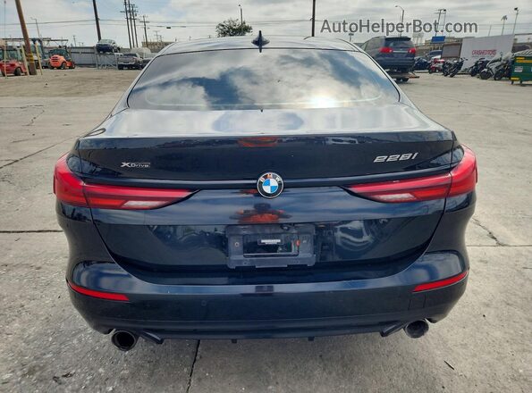 WBA73AK00M7H47345 2021 BMW 2 SERIES Black წინა სალონის ხედი
