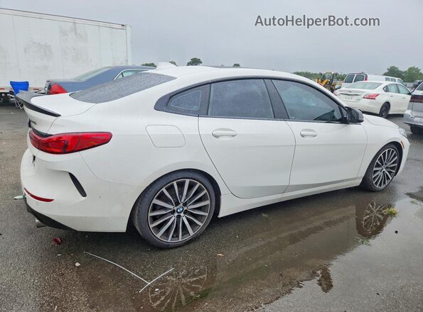 WBA73AK04M7H37756 2021 BMW 2 SERIES Белый Задняя правая четверть