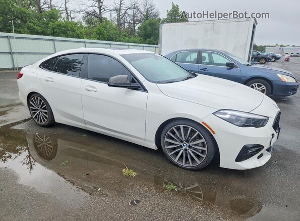 WBA73AK04M7H37756 2021 BMW 2 SERIES Белый Передняя правая четверть