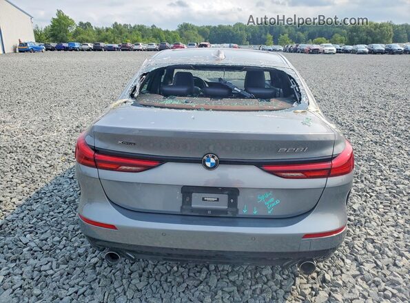 WBA73AK05N7J96005 2022 BMW 2 SERIES Gray Вид ззаду