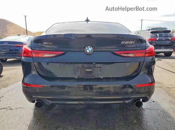 WBA73AK08M7H48856 2021 BMW 2 SERIES Black Вид ззаду