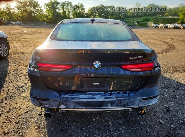 WBA73AK09L7F88081 2020 BMW 2 SERIES Black Вид ззаду