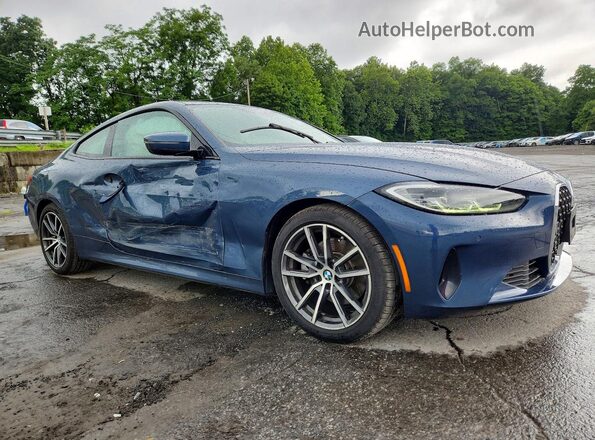 WBA73AP03MCH00570 2021 BMW 4 SERIES Charcoal Przód prawy