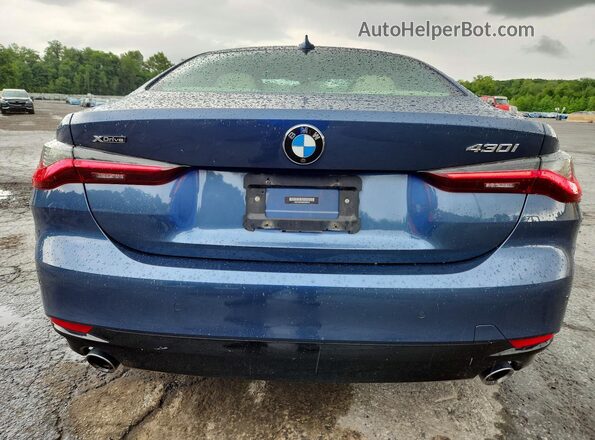 WBA73AP03MCH00570 2021 BMW 4 SERIES Charcoal Widok z tyłu
