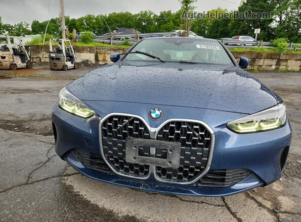 WBA73AP03MCH00570 2021 BMW 4 SERIES Charcoal Widok z przodu