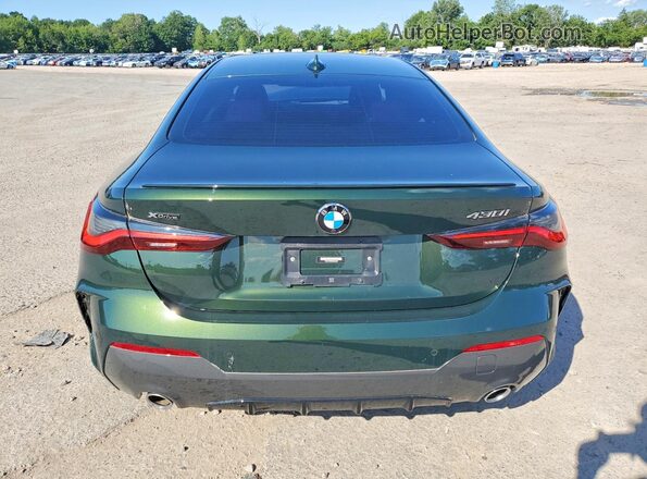 WBA73AP08NCK84496 2022 BMW 4 SERIES Green Vista trasera