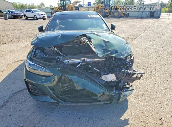 WBA73AP08NCK84496 2022 BMW 4 SERIES Green Vista frontal
