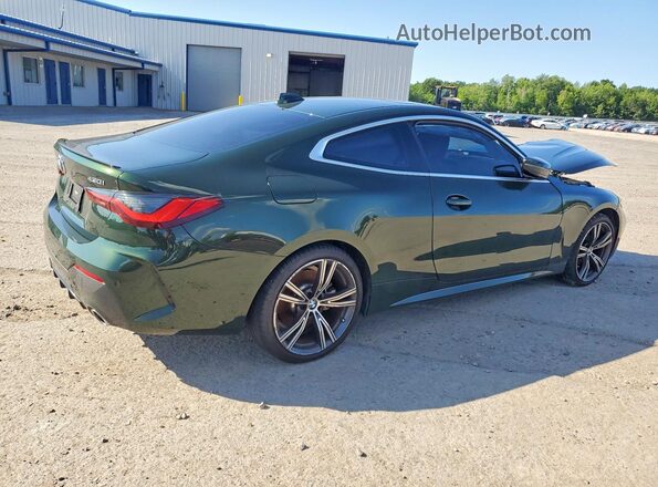 WBA73AP08NCK84496 2022 BMW 4 SERIES Green Trasero derecho