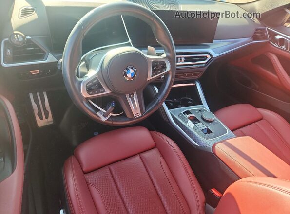 WBA73AP08RCP53320 2024 BMW 4 SERIES Gray Вид панелі приладів