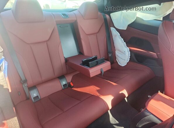 WBA73AP08RCP53320 2024 BMW 4 SERIES Gray Вид задніх сидінь