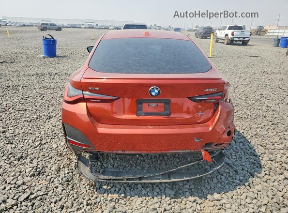 WBA73AV00PFN22880 2023 BMW 4 SERIES Orange Vista trasera