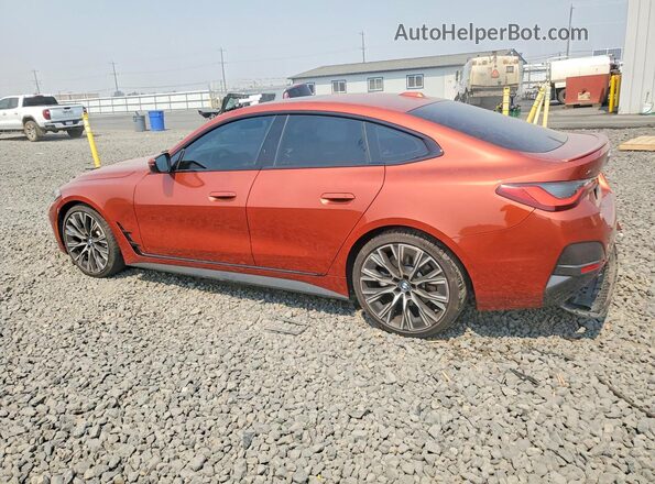 WBA73AV00PFN22880 2023 BMW 4 SERIES Orange Trasero izquierdo