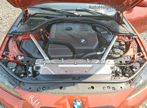 WBA73AV00PFN22880 2023 BMW 4 SERIES Orange Vista interior trasera