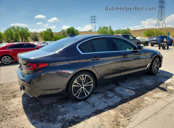 WBA73BJ03NWX52812 2022 BMW 5 SERIES Black უკანა მარჯვენა