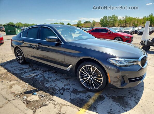 WBA73BJ03NWX52812 2022 BMW 5 SERIES Black წინა მარჯვენა