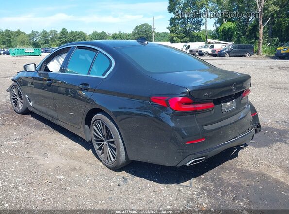 WBA73BJ05PCL25684 2023 BMW 5 SERIES Black უკანა მარცხენა