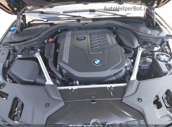 WBA73BJ05PCL25684 2023 BMW 5 SERIES Black უკანა ხედი