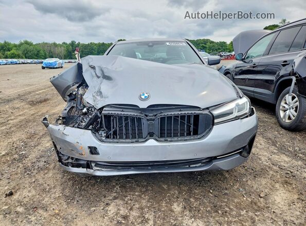 WBA73BJ09PCN32935 2023 BMW 5 SERIES Gray Вид спереду