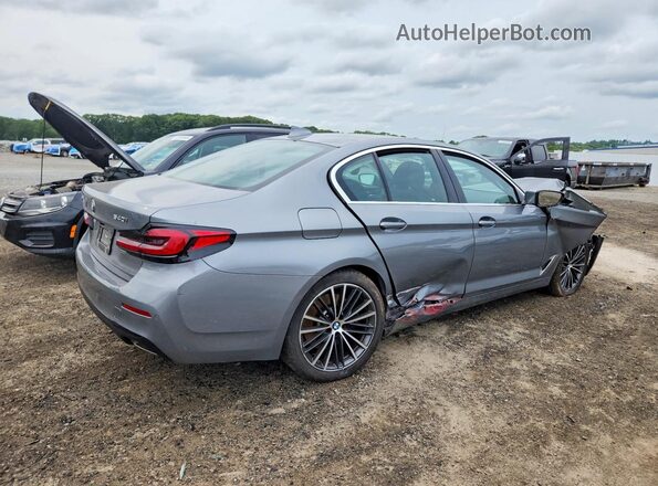 WBA73BJ09PCN32935 2023 BMW 5 SERIES Gray Задня права чверть