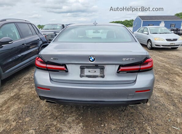 WBA73BJ09PCN32935 2023 BMW 5 SERIES Gray Вид ззаду