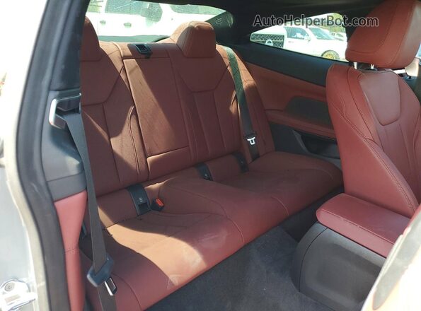 WBA73DA00TCW22917 2026 BMW M4 Gray Rear seats view
