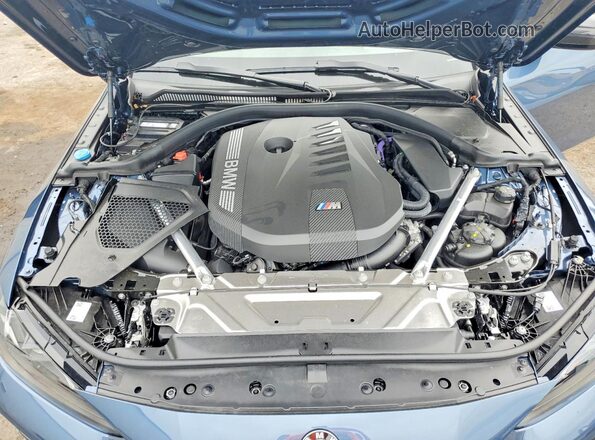 WBA73DB02TCW85354 2026 BMW M4 Blue Vista interior trasera