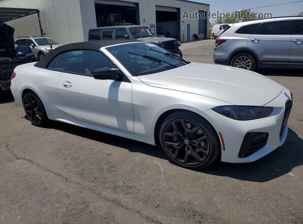 WBA73DB08SCU22591 2025 BMW M4 White Delantero derecho