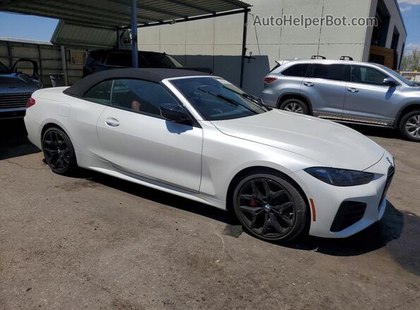 WBA73DB08SCU22591 2025 BMW M4 White Front right