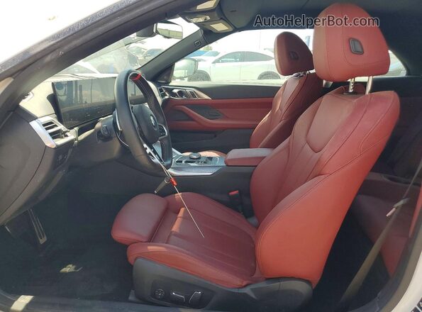 WBA73DB08SCU22591 2025 BMW M4 White Front interior view