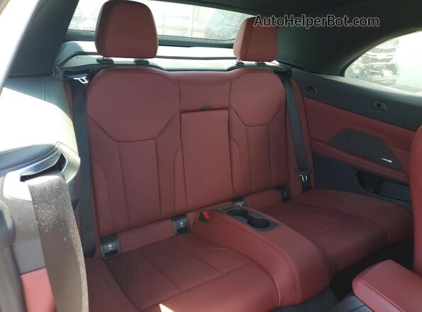 WBA73DB08SCU22591 2025 BMW M4 White Rear seats view