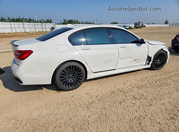 WBA7B0C33HG527139 2017 BMW 7 SERIES White Задня права чверть