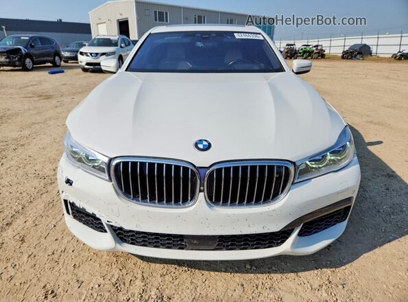 WBA7B0C33HG527139 2017 BMW 7 SERIES White Вид спереду