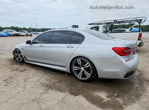 WBA7E2C50KB454272 2019 BMW 7 SERIES Silver Հետևի ձախ