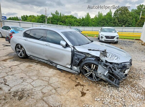 WBA7E2C50KB454272 2019 BMW 7 SERIES Silver Առջևի աջ