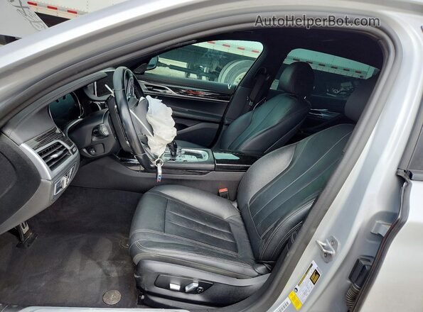 WBA7E2C50KB454272 2019 BMW 7 SERIES Silver Սալոնի դիմացի տեսք