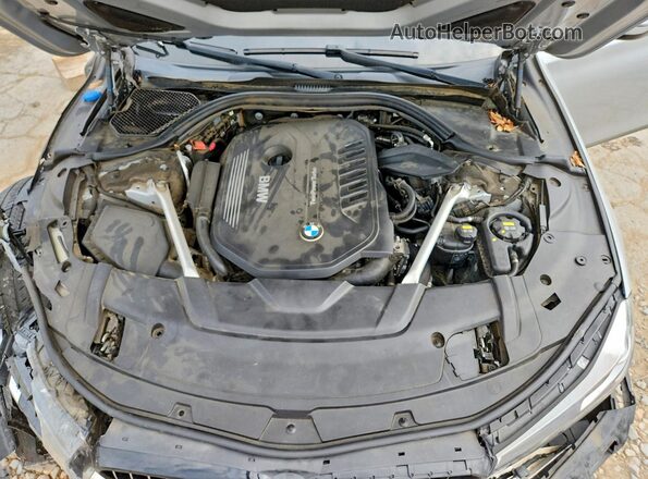 WBA7E2C50KB454272 2019 BMW 7 SERIES Silver Սալոնի հետևի տեսք