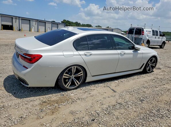 WBA7E2C51GG547599 2016 BMW 7 SERIES White Delantero derecho
