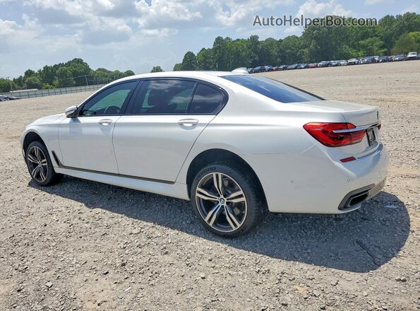 WBA7E2C51GG547599 2016 BMW 7 SERIES White Trasero derecho