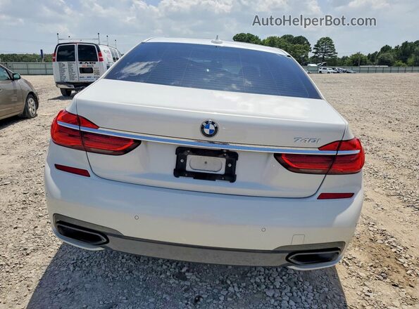 WBA7E2C51GG547599 2016 BMW 7 SERIES White Vista interior delantera