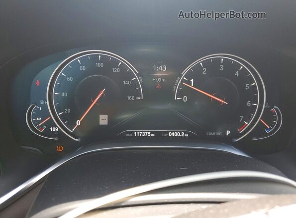 WBA7E2C51GG547599 2016 BMW 7 SERIES White Vista de los asientos traseros