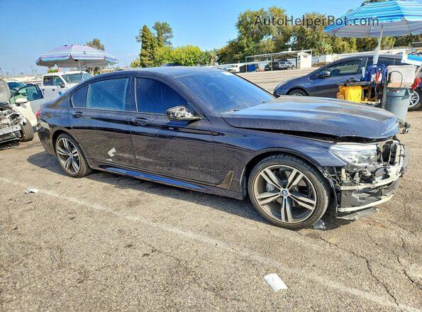 WBA7E2C51JG741976 2018 BMW 7 SERIES Blue Առջևի աջ