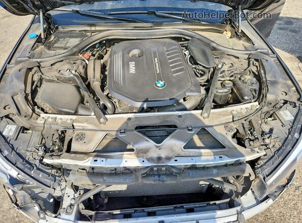 WBA7E2C51JG741976 2018 BMW 7 SERIES Blue Սալոնի հետևի տեսք