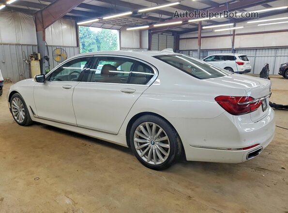 WBA7E2C53JG743146 2018 BMW 7 SERIES Белый Задняя левая четверть