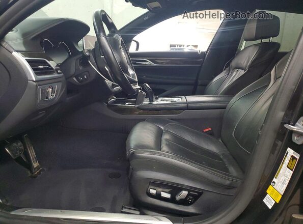 WBA7E2C53KB217310 2019 BMW 7 SERIES Black Սալոնի դիմացի տեսք