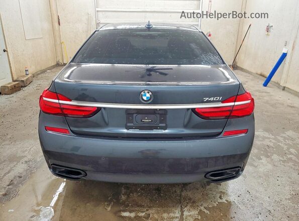 WBA7E2C53KB217310 2019 BMW 7 SERIES Black Հետևի տեսք