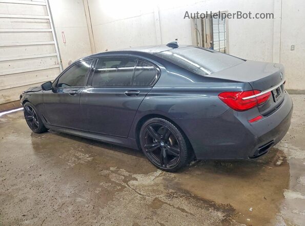 WBA7E2C53KB217310 2019 BMW 7 SERIES Black Հետևի ձախ