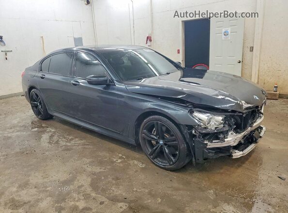 WBA7E2C53KB217310 2019 BMW 7 SERIES Black Առջևի աջ