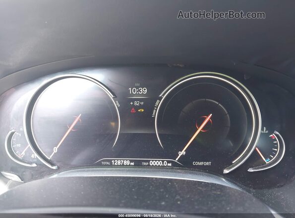 WBA7E2C54HG739746 2017 BMW 7 SERIES Black Вид задніх сидінь