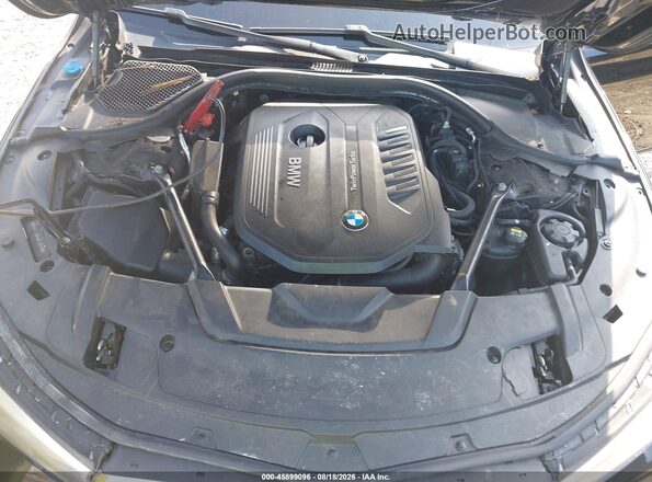 WBA7E2C54HG739746 2017 BMW 7 SERIES Black Вид ззаду